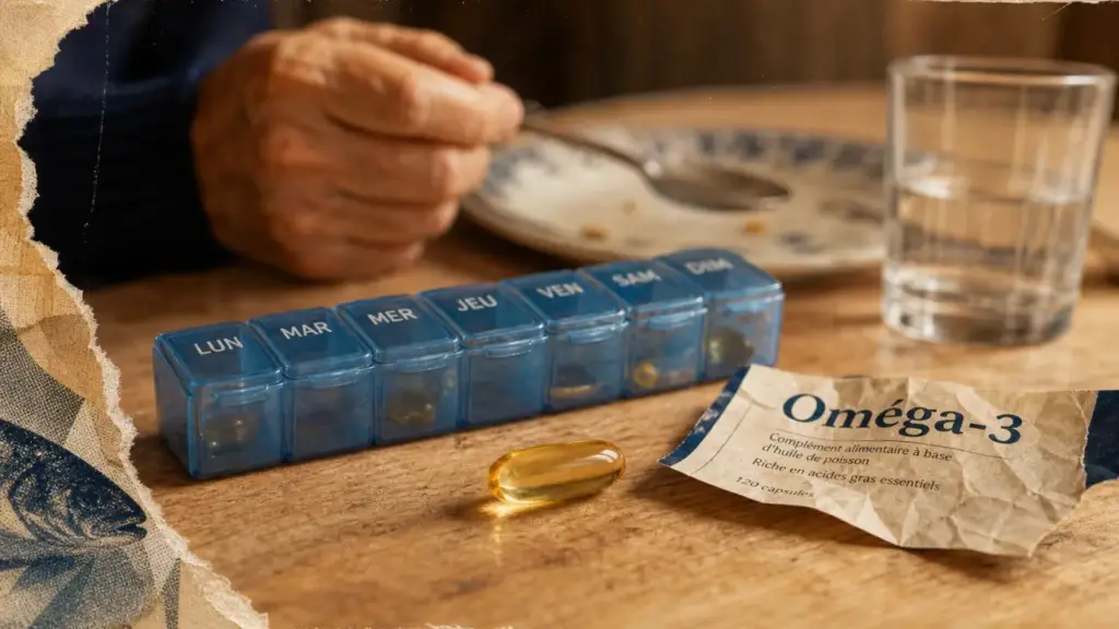 Oméga-3 et effets secondaires Alzheimer, troubles digestifs avec capsules