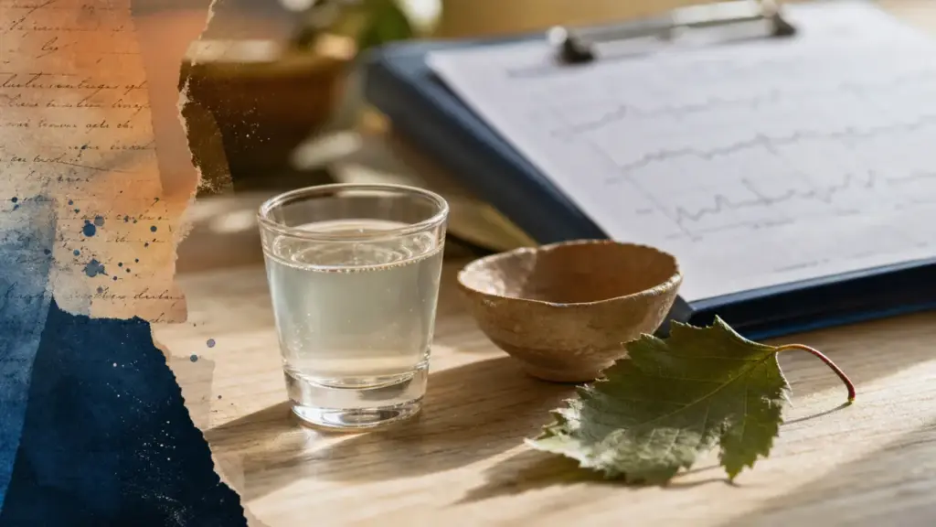 Seve de bouleau et hypertension : verre de sève, risques et précautions