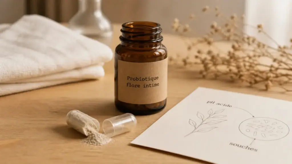 Probiotique flore intime : souches et pH acide