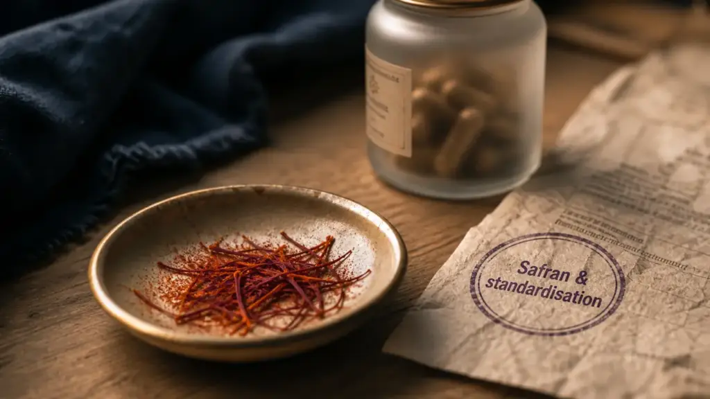 Safran complément alimentaire : stigmates et gélules anti-stress