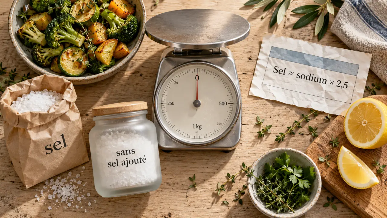 Régimes sans sel : réduire le sodium sans perdre le goût
